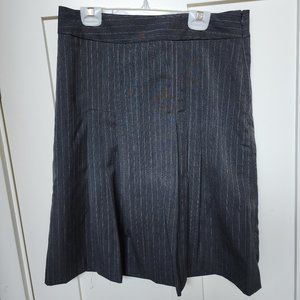 Banana Republic pinstriped wool skirt